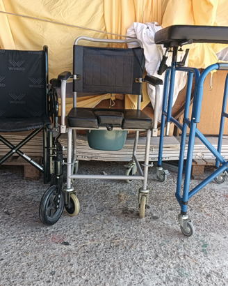 Tre attrezzi per disabili