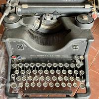 Macchina da scrivere d’epoca Olivetti M40 1938