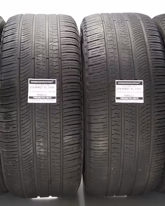 4 PNEUMATICI USATI 275/45R21 110Y S ZERO AS PIRELL