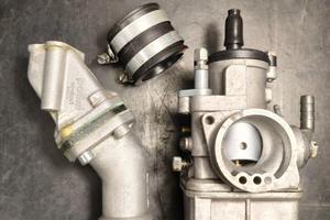 Carb. Vespa ET3 PHBH 26 е Lamellare Polini 2 fori 
