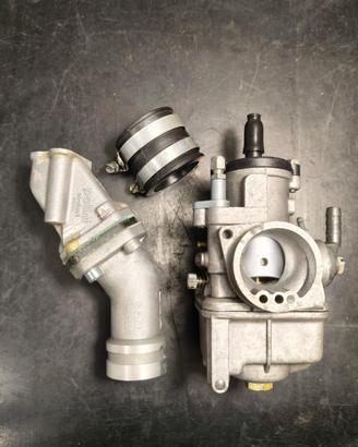 Carb. Vespa ET3 PHBH 26 е Lamellare Polini 2 fori 