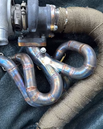 Kit Turbo Td04 e collettori a cuore AR fab Abarth