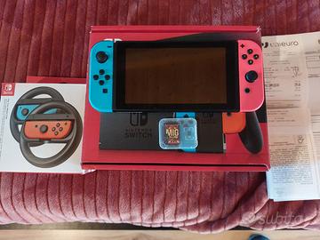 Nintendo Switch in garanzia + volanti