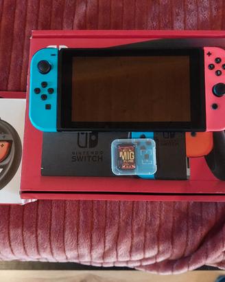 Nintendo Switch in garanzia + volanti