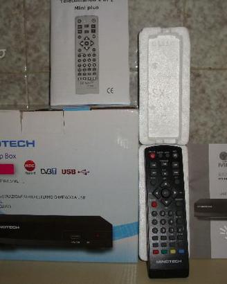 Telecomando originale Mindtech Decoder MT-DVBT1X7