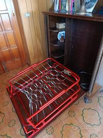 mobile letto a scomparsa noce 