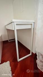 SCRIVANIA CON PIANA BIANCA LACCATO LUCIDA 