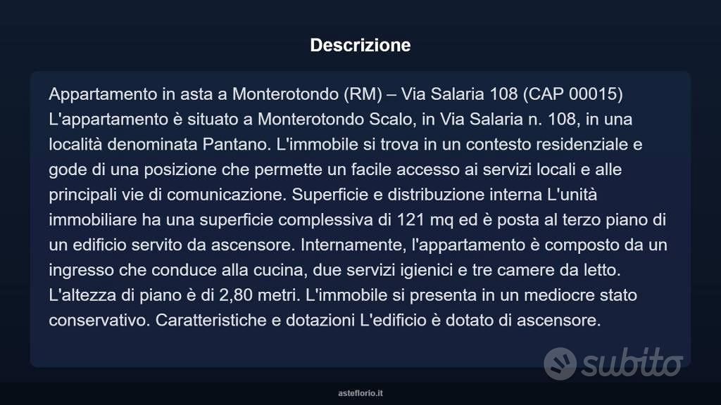 Appartamento – Monterotondo - Vista 4