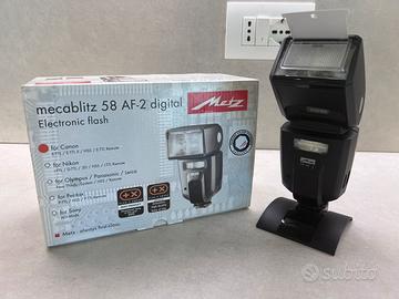 Flash Metz Mecablitz 58 AF2 digital x canon