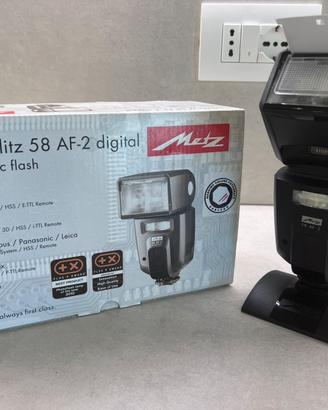 Flash Metz Mecablitz 58 AF2 digital x canon