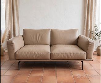 Divano Poltrona Frau Happy Jack in pelle - coppia