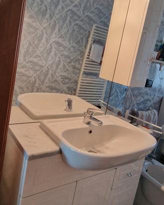 Mobile bagno a terra completo