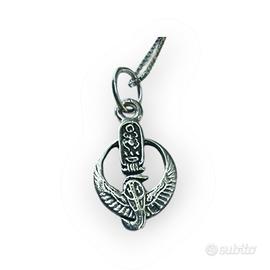 Collana in Argento 925 con Amuleto Egizio