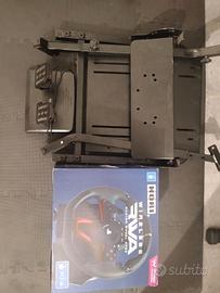 kit guida wireless:  volante+struttura+pedaliera