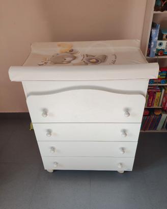 Fasciatoio MIBB Cassettiera + materassino omaggio