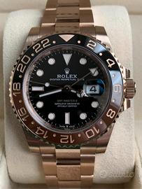 Rolex GMT Master II Rootbeer  oro rosa