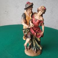 Statuetta danzatori - artigianato Val Gardena