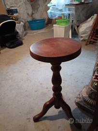 Set tavolini in legno fatti a mano