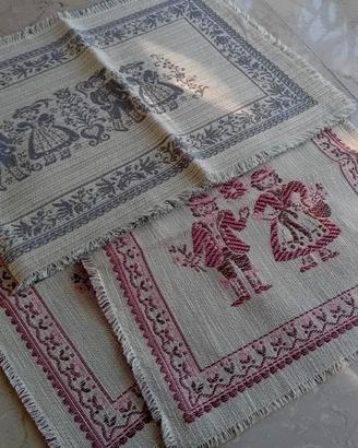Centri tavola di cotone tirolesi