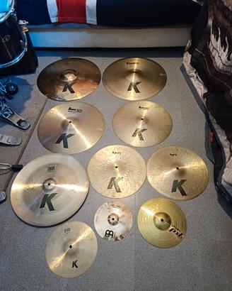 Piatti Zildjan serie K dark series come nuovi