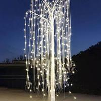 Albero Di Natale 150 cm. Luce Bianca Fredda 216LED