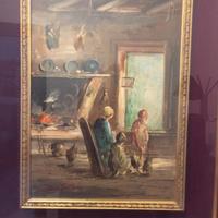 quadro dipinto da Mario Fattori 