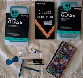 Oneplus Nord 2 5G - Cover + vetri temperati + kit