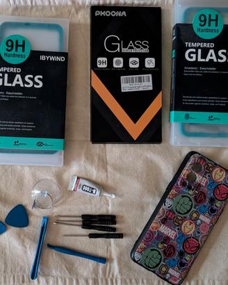 Oneplus Nord 2 5G - Cover + vetri temperati + kit