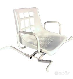 Sedia girevole per vasca da bagno