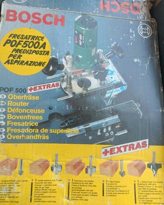 Fresatrice originale Bosch completa