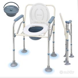SEDIA WC PIEGHEVOLE