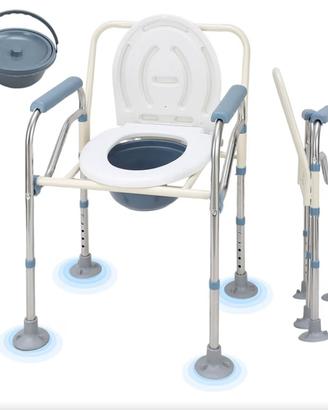 SEDIA WC PIEGHEVOLE