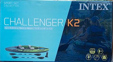 Kayak challenger K2 Intex nuovo mai usato