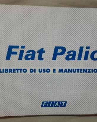 libretto uso e manutenzione fiat palio 3/5 porte