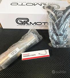 Scarico Benelli TRK 502/X  17/24  GR MOTO CARBONIO