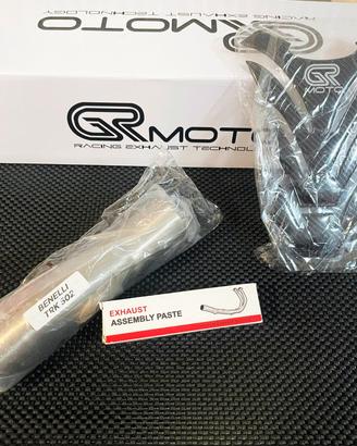 Scarico Benelli TRK 502/X  17/24  GR MOTO CARBONIO