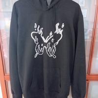 Felpa uomo con disegno farfalla XL