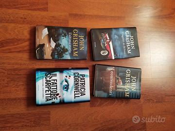 23 libri (Follett, Cornwell, Grisham, etc) 