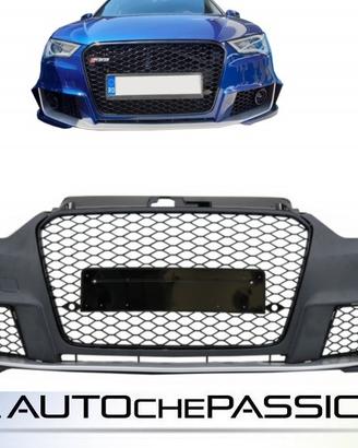 Paraurti anteriore RS look per Audi A3 8V 13 15 Ra