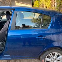 Portiera sportello posteriore sx Opel Corsa D