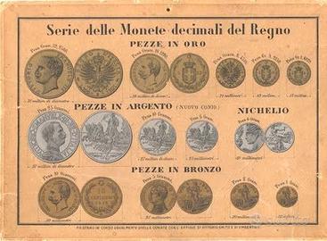 acquistoo monete regno d'italia  cercoo