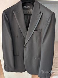 Giacca e gilet uomo neri Bottega del Sarto tg. 56 