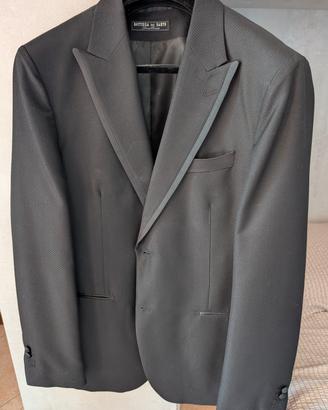 Giacca e gilet uomo neri Bottega del Sarto tg. 56 