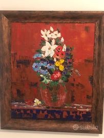 Quadro acrilico su tela