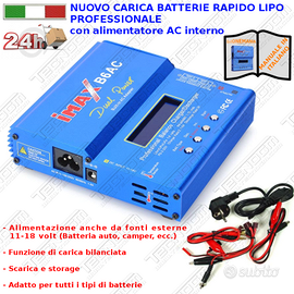 Carica celle Lifepo4 batterie autocostruite