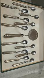 Servizio argento da Gelato