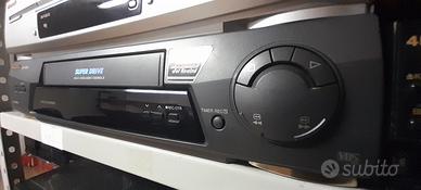 LETTORE VHS PANASONIC AUTOMATICO ALTA QUALITA'+TEL