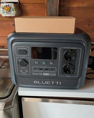 Power station bluetti elite v100 + pannello solare
