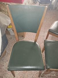 Set di sedie e poggia piedi