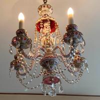 Lampadario in cristallo di Boemia